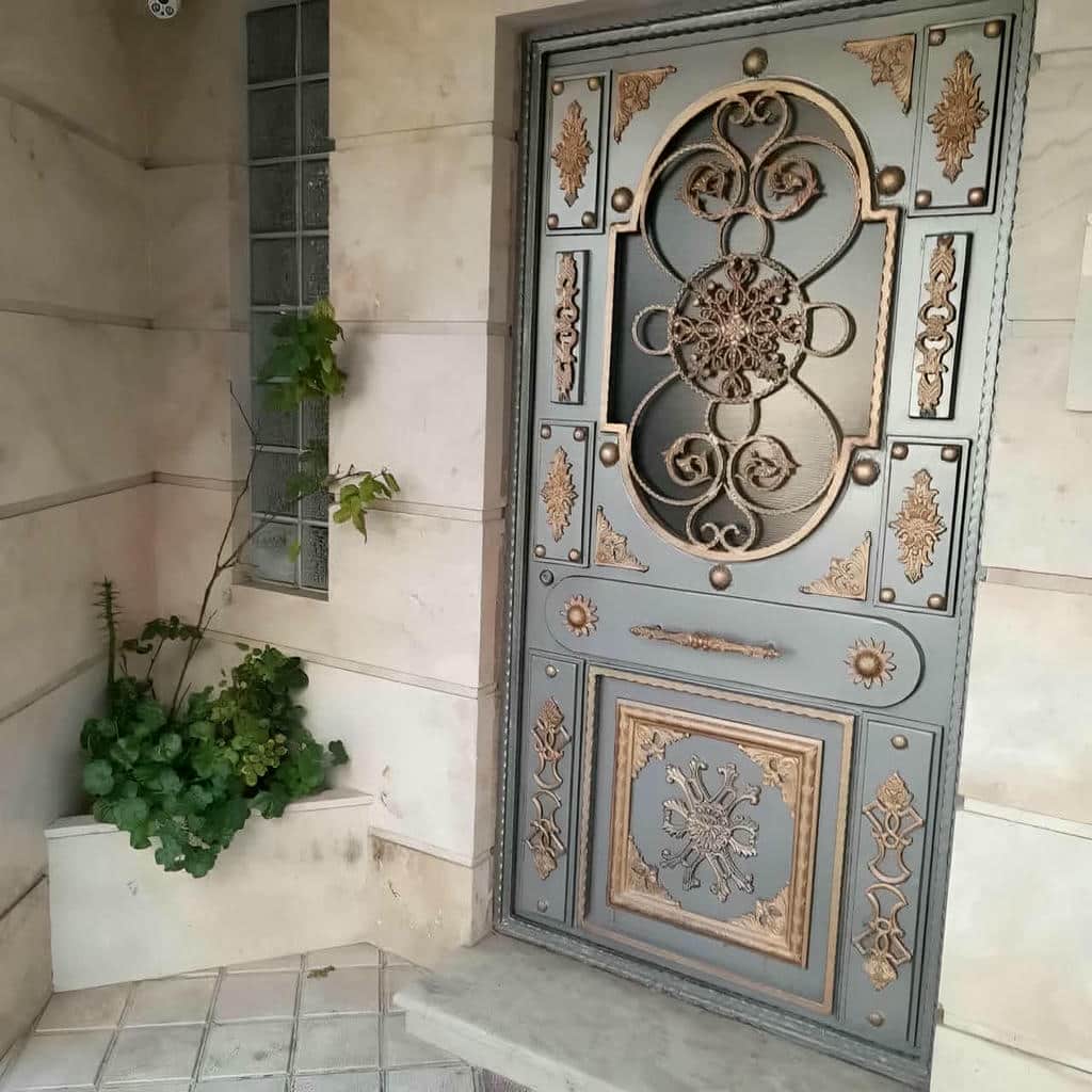 کارخانه درب حیاط ویلایی جوشکاری در سقز