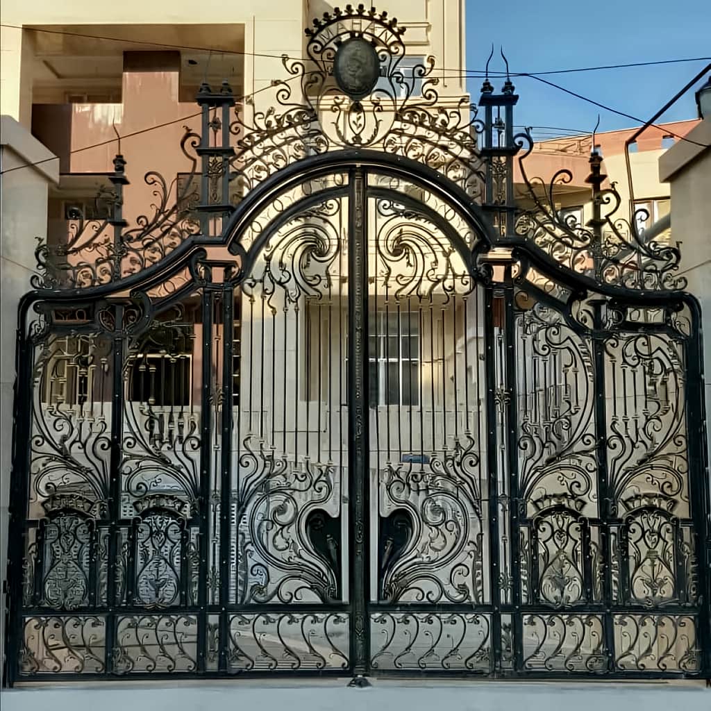 قیمت درب حیاط ویلایی پارکینگ در اهواز