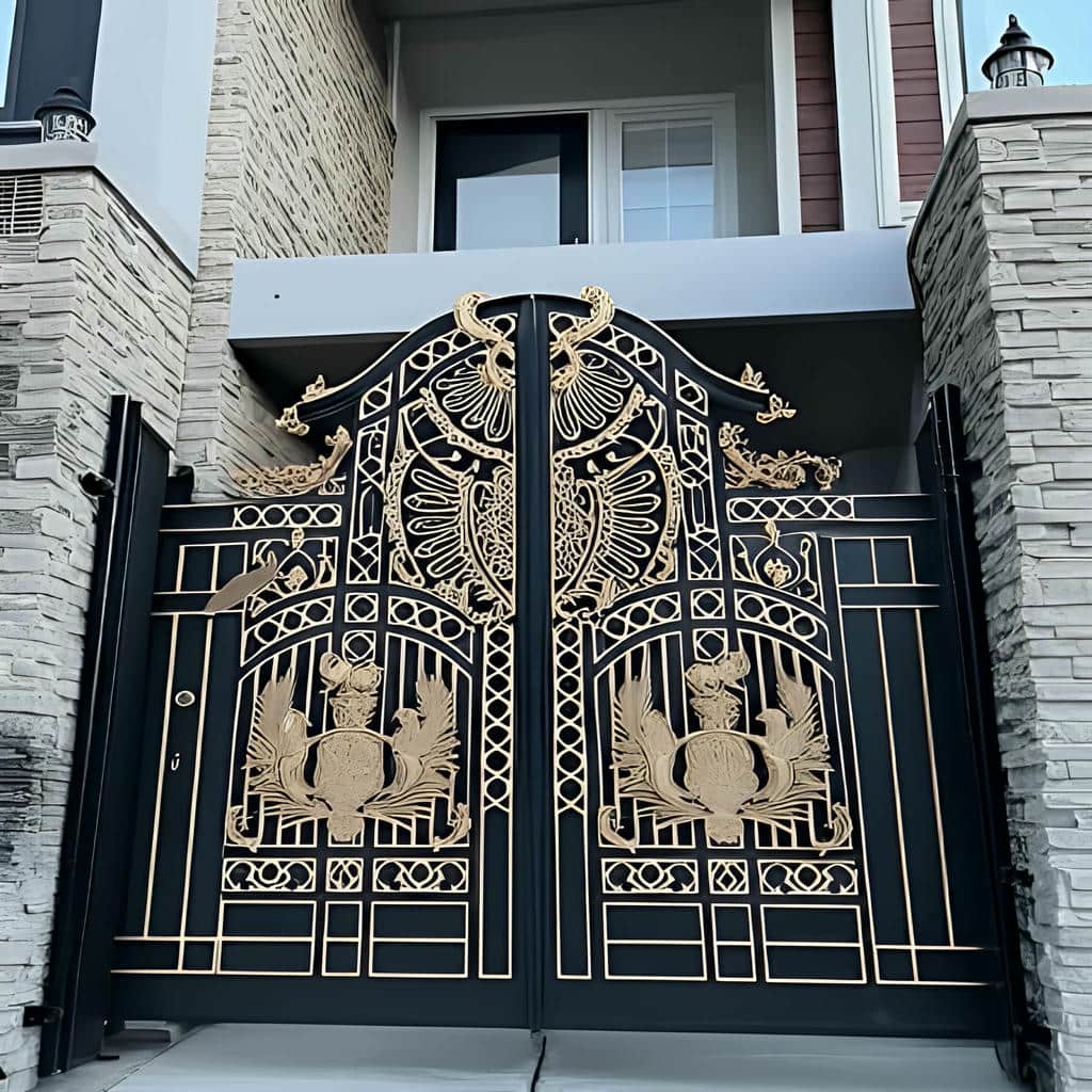 فروش درب حیاط ویلایی مدرن در استان خوزستان