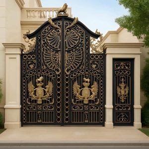 درب حیاط ویلایی در اصفهان