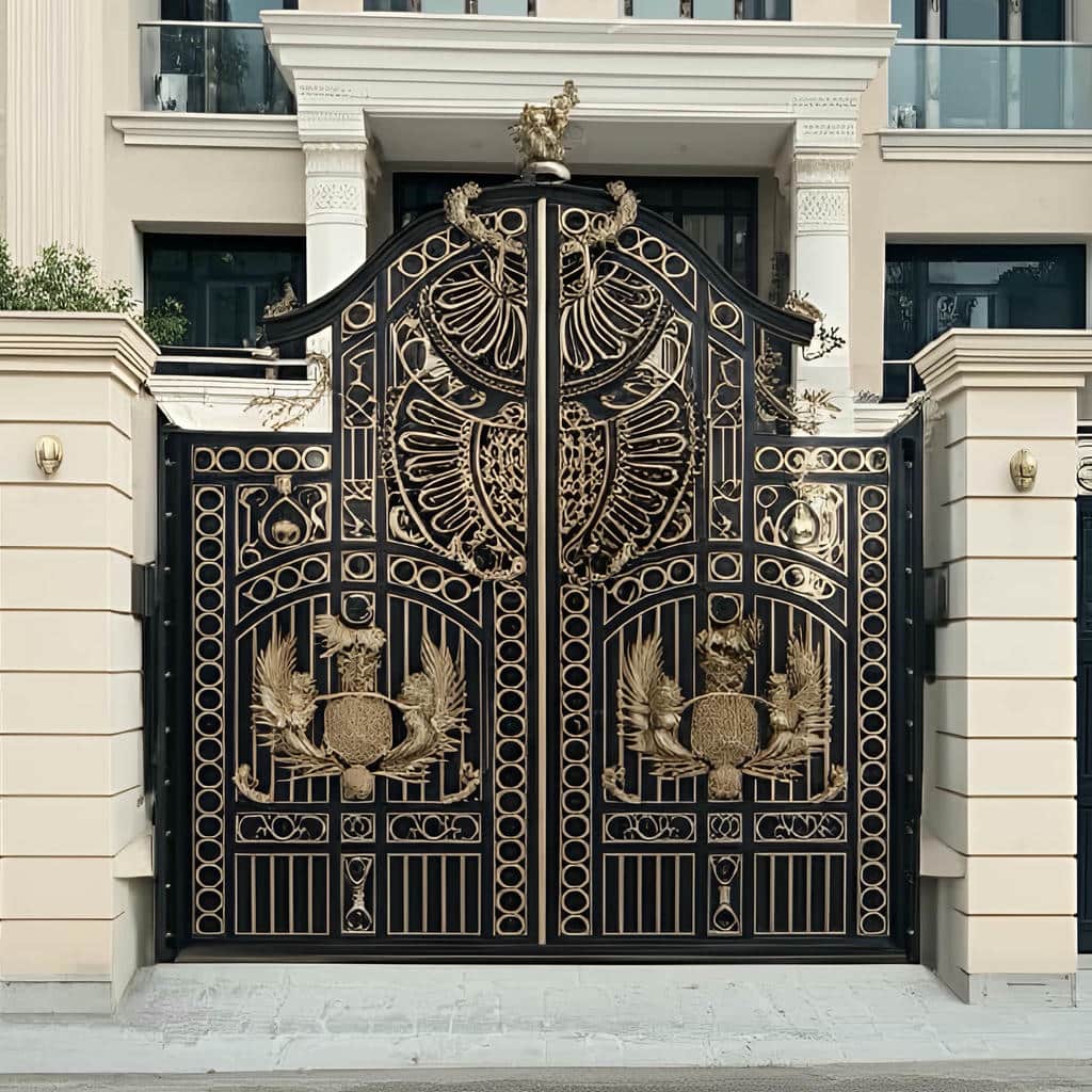 خرید درب حیاط ویلایی کلاسیک در کیش