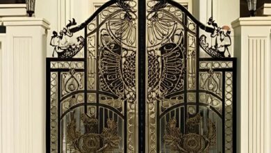 درب حیاط ویلایی در پردیس