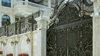 درب حیاط ویلایی در گرگان