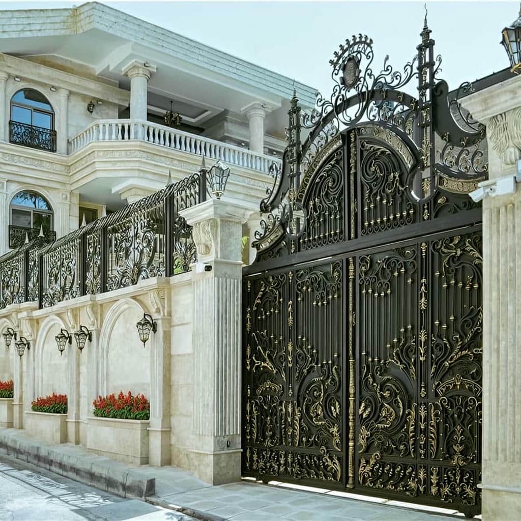 درب حیاط ویلایی در گرگان