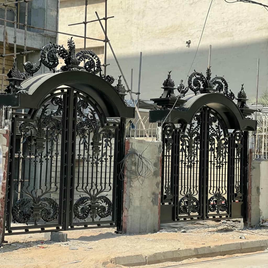 فروش درب حیاط ویلایی مدرن در سقز