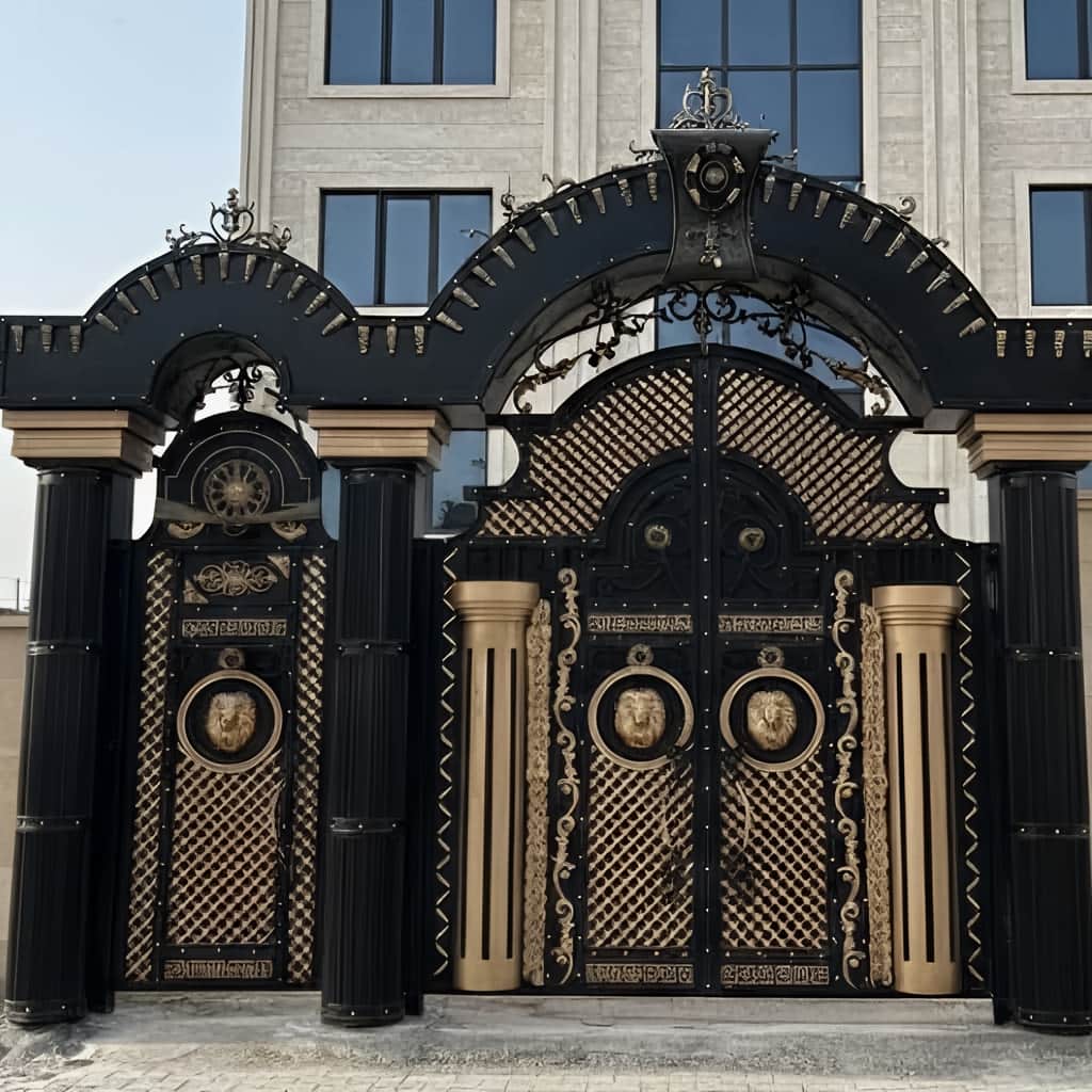درب حیاط ویلایی در بیرجند