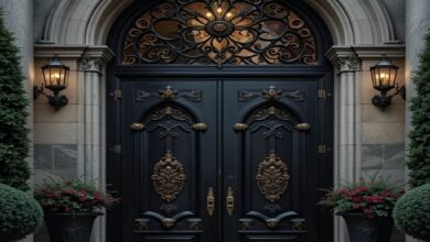 درب حیاط ویلایی در ساری