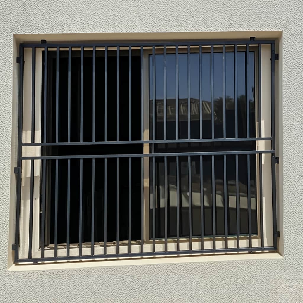 حفاظ پنجره با یراق آلات روان