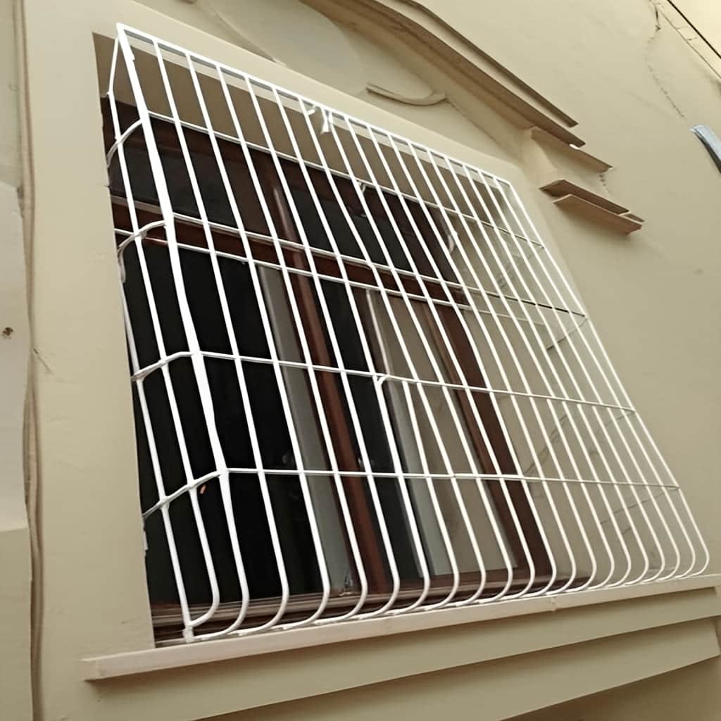 حفاظ پنجره با جوشکاری تمیز