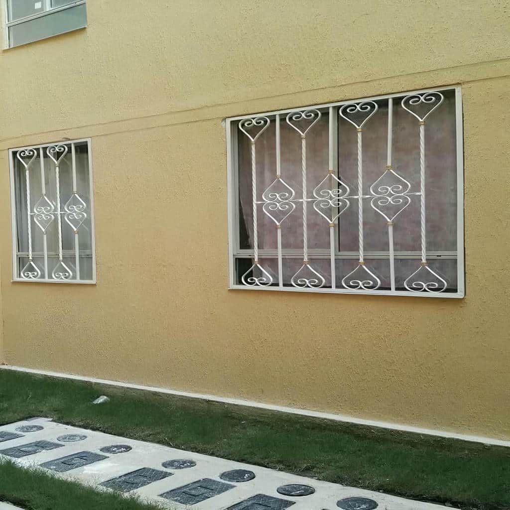 حفاظ پنجره فلزی با قاب مقاوم