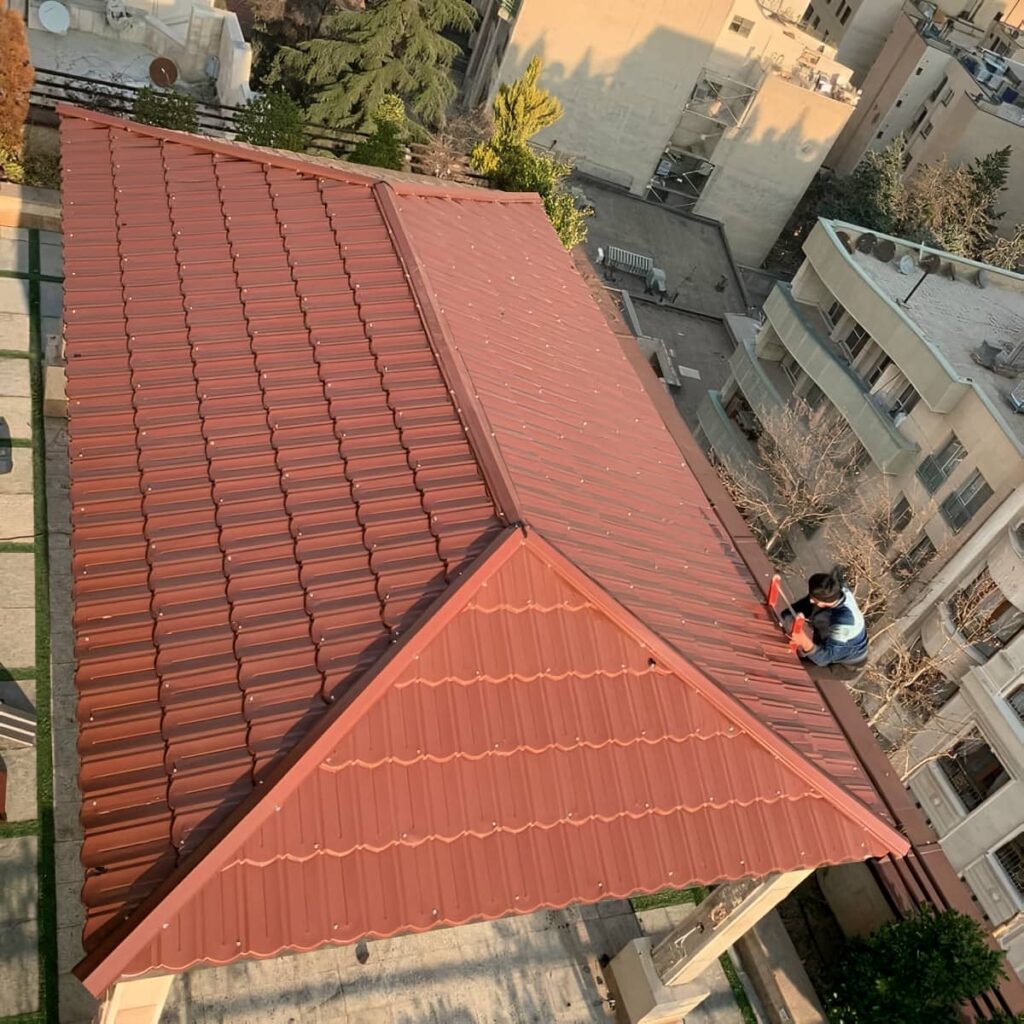 ساخت آردواز پارکینگ با پوشش ضدزنگ