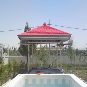 آردواز شیک سردرب حیاط