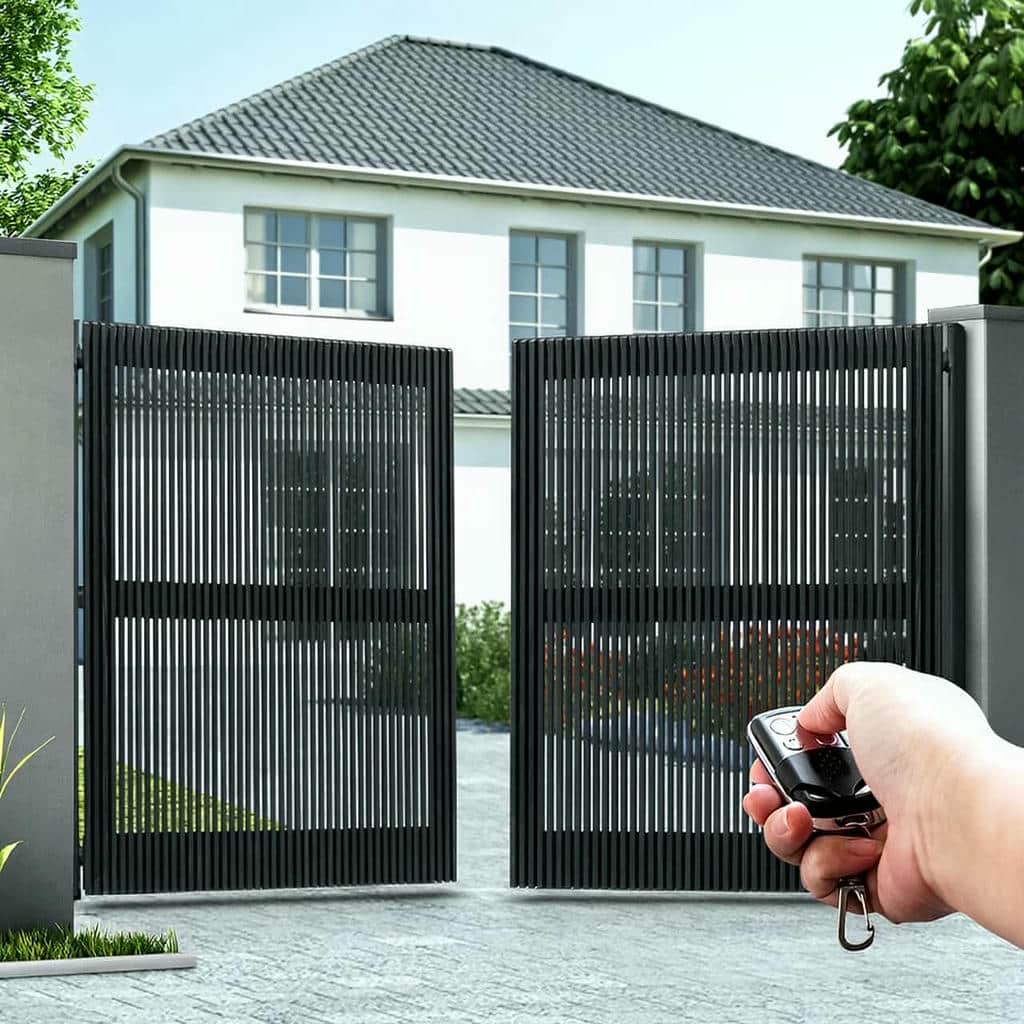 جک درب برقی ایرانی و خارجی با گیربکس مقاوم کنار ورودی