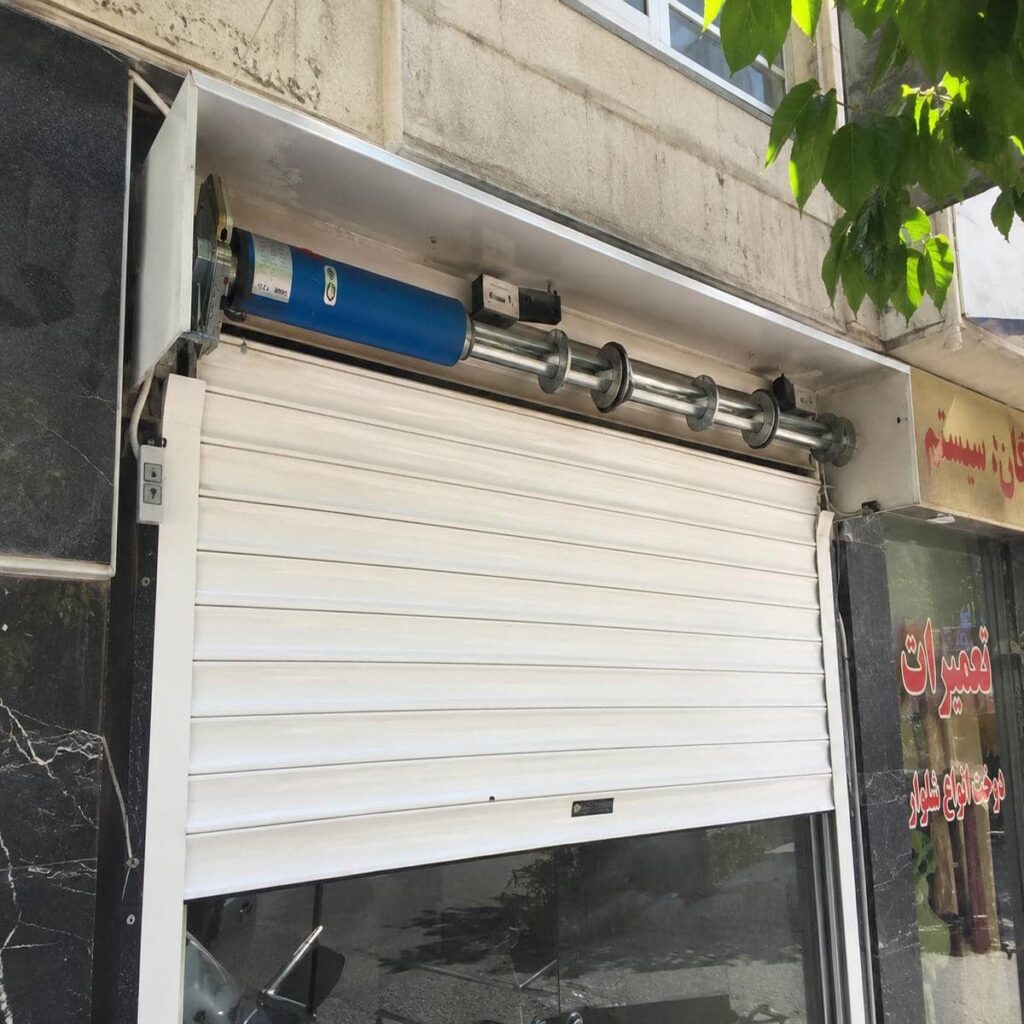 سفارش کرکره برقی بی صدا موتور توبولار برای پارکینگ