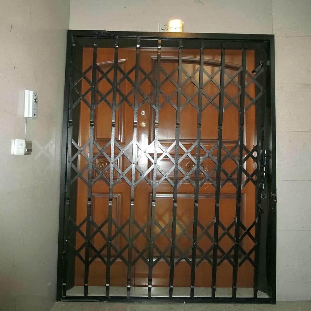 خرید درب آکاردئونی طرح دار لوزی بر اساس شرایط پروژه
