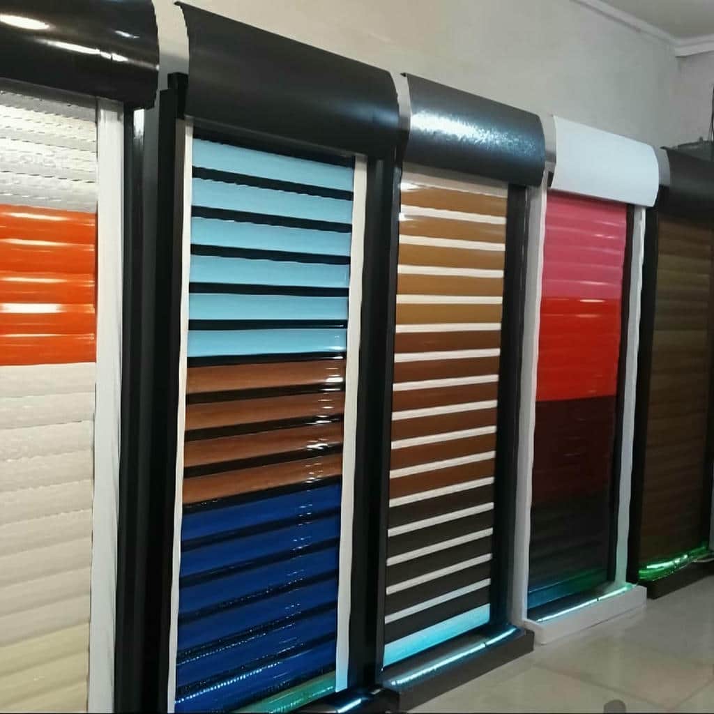 فروش ریل کرکره برقی آلومینیومی رنگی
