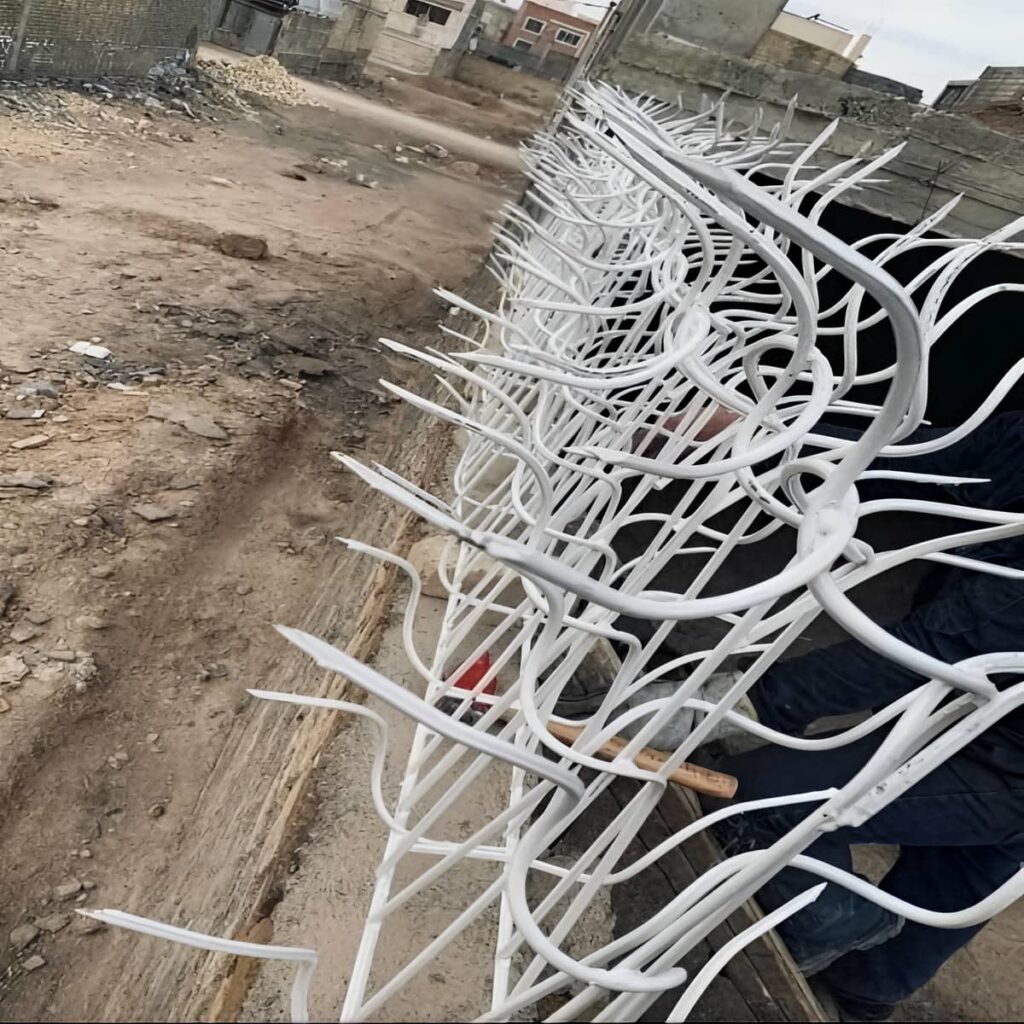 تفاوت خم منظم و نامنظم در حفاظ دیوار شاخ گوزنی