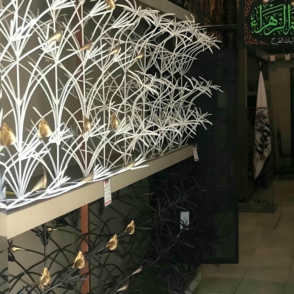 سفارش حفاظ لیلیوم کلاسیک هماهنگ با نمای لوکس