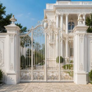 11 طرح درب آهنی حیاط طرح مدرن