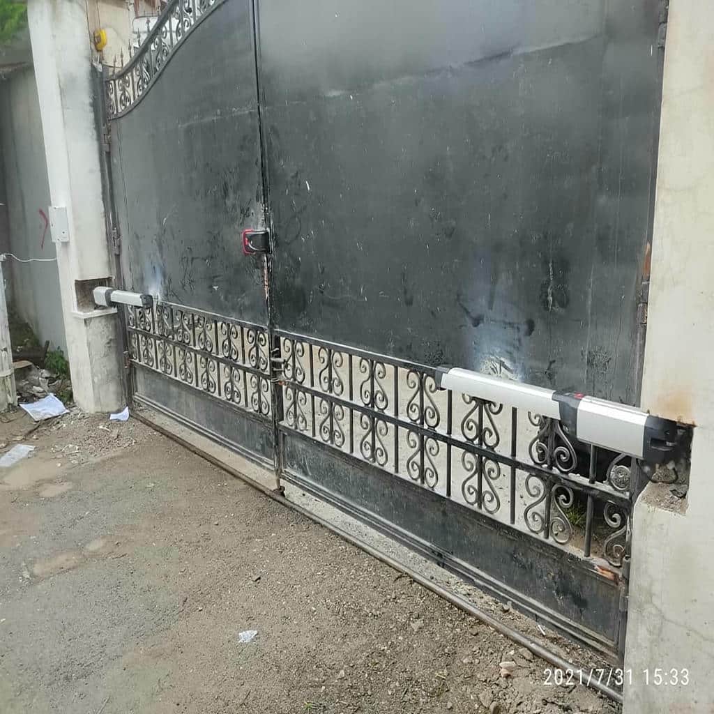 نصب جک پارکینگی هوشمند کنترل تردد با کارت‌خوان