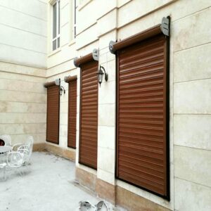 7 طرح کرکره برقی پنجره امنیتی