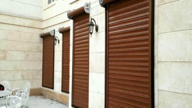 7 طرح کرکره برقی پنجره امنیتی