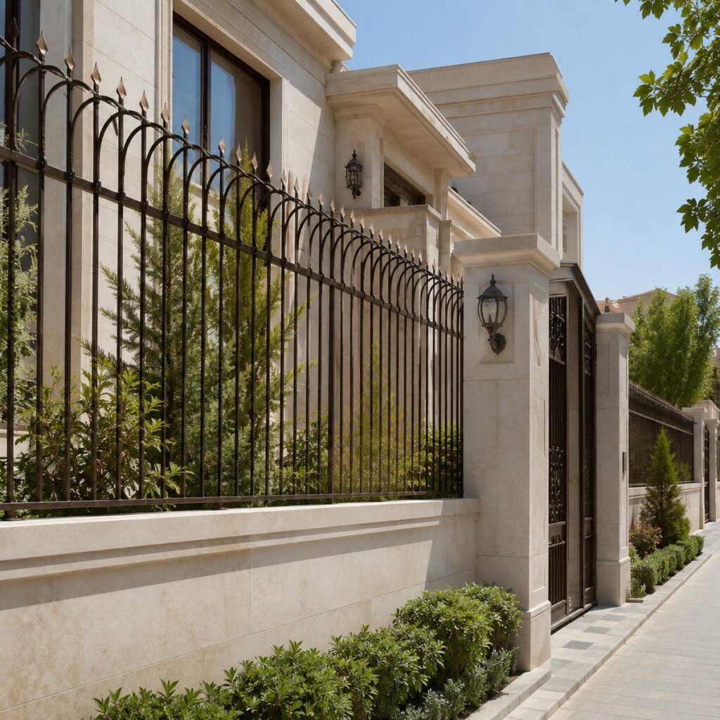 14 طرح حفاظ دیوار شیک روی سنگ تراورتن
