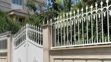 10 طرح حفاظ دیوار مدرن خطی