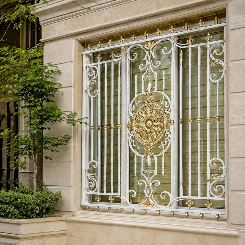 فروش حفاظ پنجره آپارتمان طبقات پایین مدل ثابت