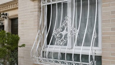 13 مدل حفاظ پنجره مدرن شبکه هندسی