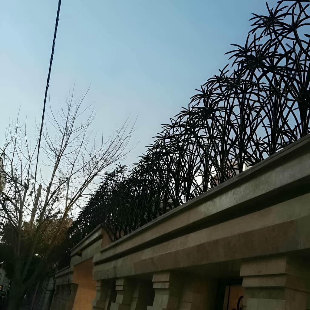 حفاظ سرنیزه ای فلزی