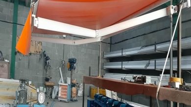 سایبان پارکینگ فلزی