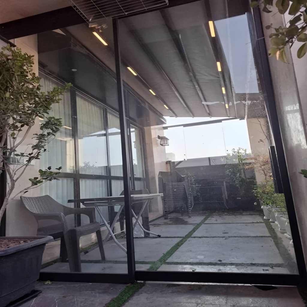 پارچه مقاوم سایبان حیاط