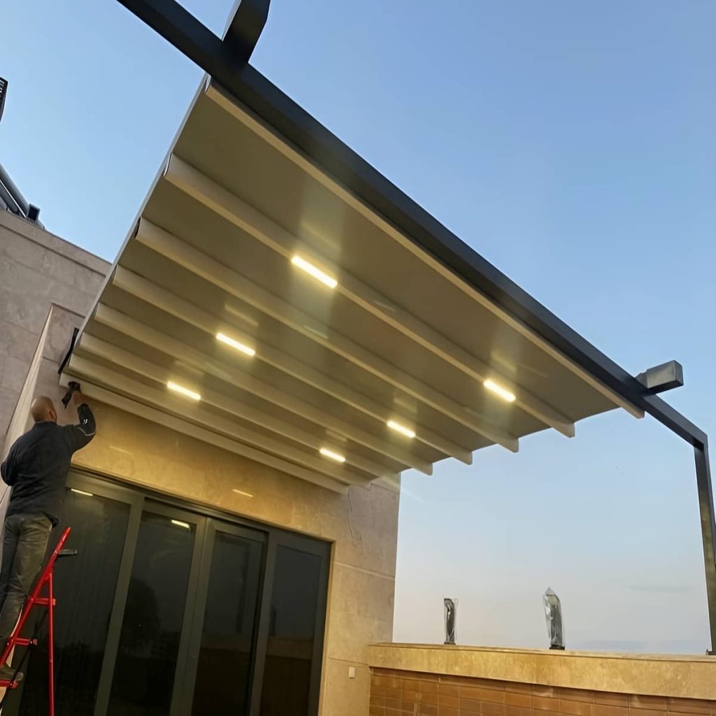 سقف تاشو فضای باز