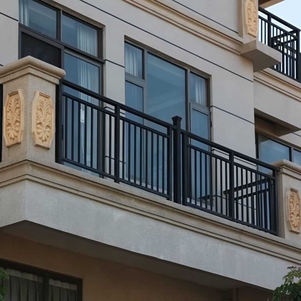 نرده تراس نمای سنتی