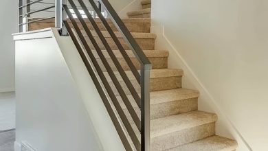حفاظ لبه بالکن مدل ساده فلزی