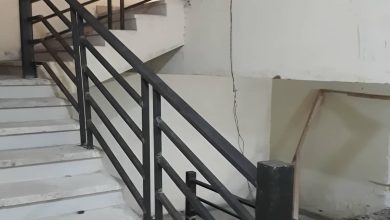 نرده فلزی بالکن سفارشی