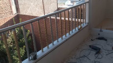 نرده مدرن بالکن طراحی ساده