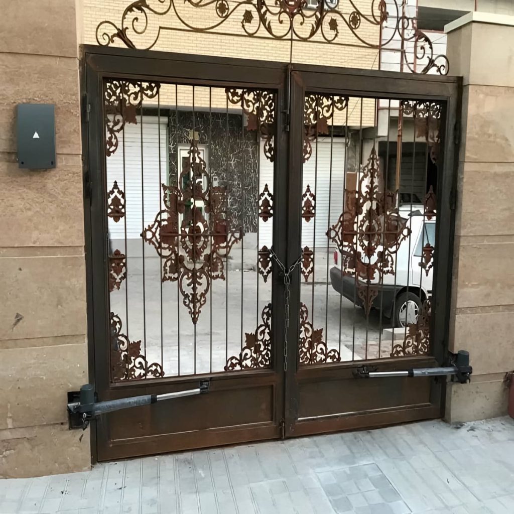 موتور ورودی پارکینگ مدرن