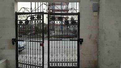 جک درب پارکینگ بازویی برای ورودی خانه