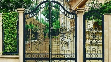 درب آهنی ورودی ساختمان