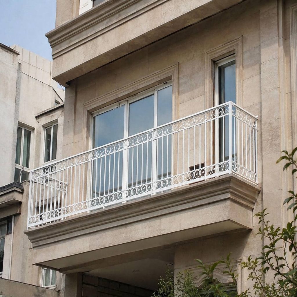 نرده تراس ویلایی سفارشی