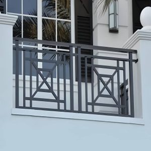 نرده دوبلکس سفارشی با متریال لوکس