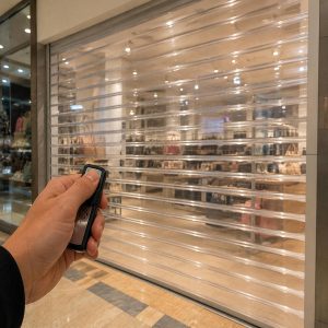 کرکره ریموت دار پارکینگ مسکونی