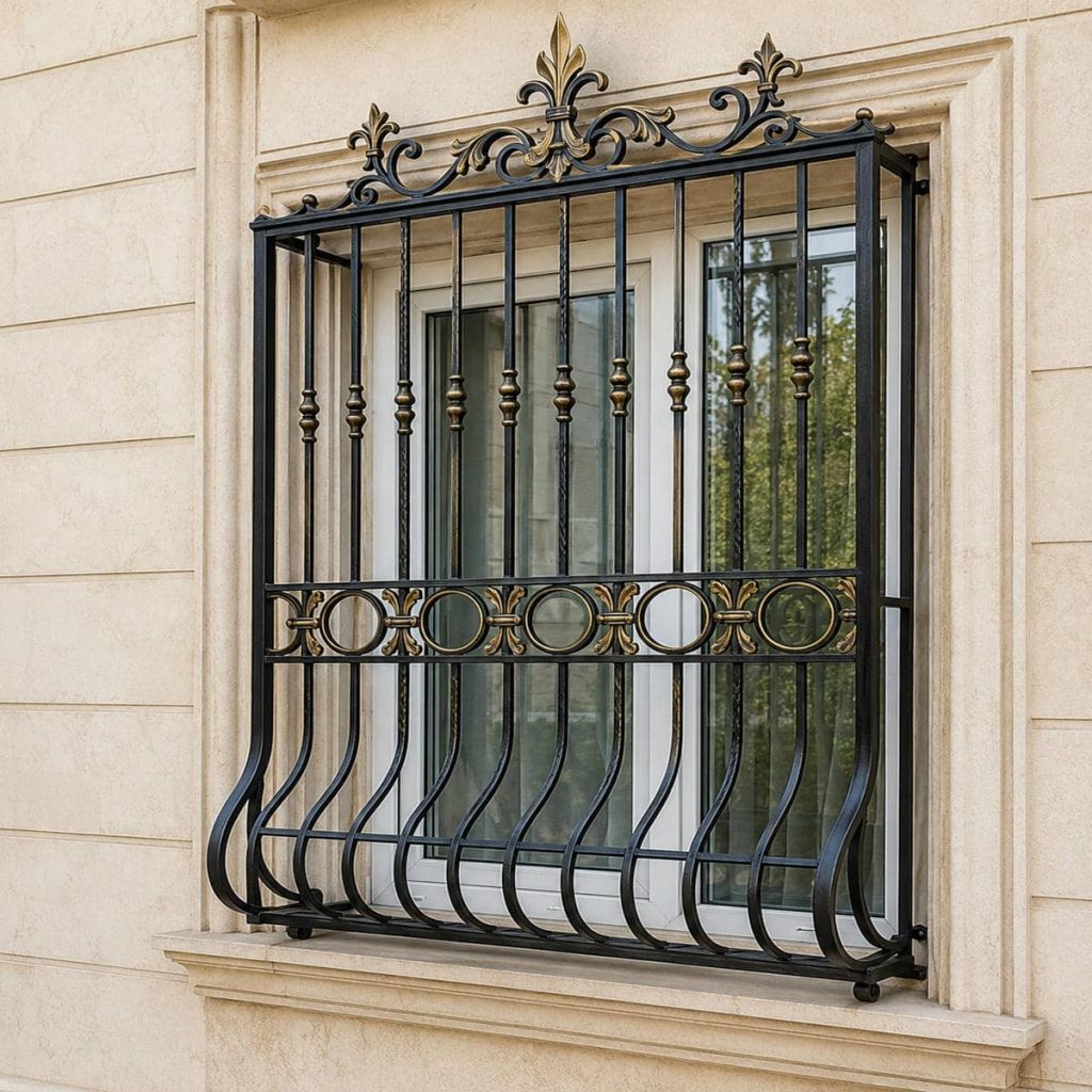 محافظ پنجره ساختمان مدرن