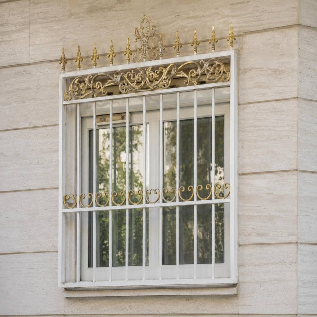حفاظ پنجره ویلایی فلزی