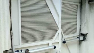 جک درب پارکینگ کنار دروازه مجتمع استان زنجان